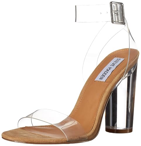 Clear Strap Heels Steve Madden 