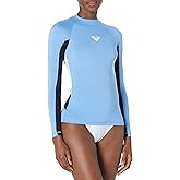 Roxy Women's Long Sleeve Loose Fit Rashguard UPF 50+ Quick-Dry Recycled Swim Shirt