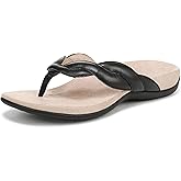 Vionic womens Bella Braid Thong Sandals