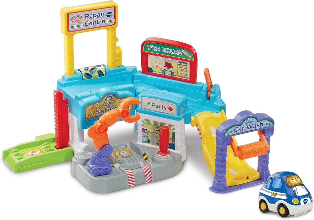 VTech Toot-Toot Drivers Repair Centre Car Play Set, English Version
