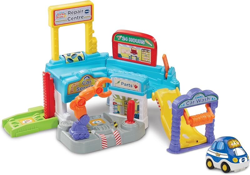 VTech Toot-Toot Drivers Repair Centre Car Play Set, English Version
