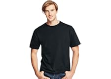 Hanes Essentials Men's T-Shirt Pack, Men's Short Sleeve Tees, Crewneck Cotton T-Shirts for Men, Value Pack