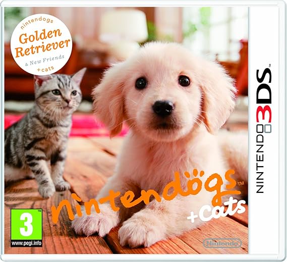 Nintendogs Cats Golden Retriever New Friends Nintendo