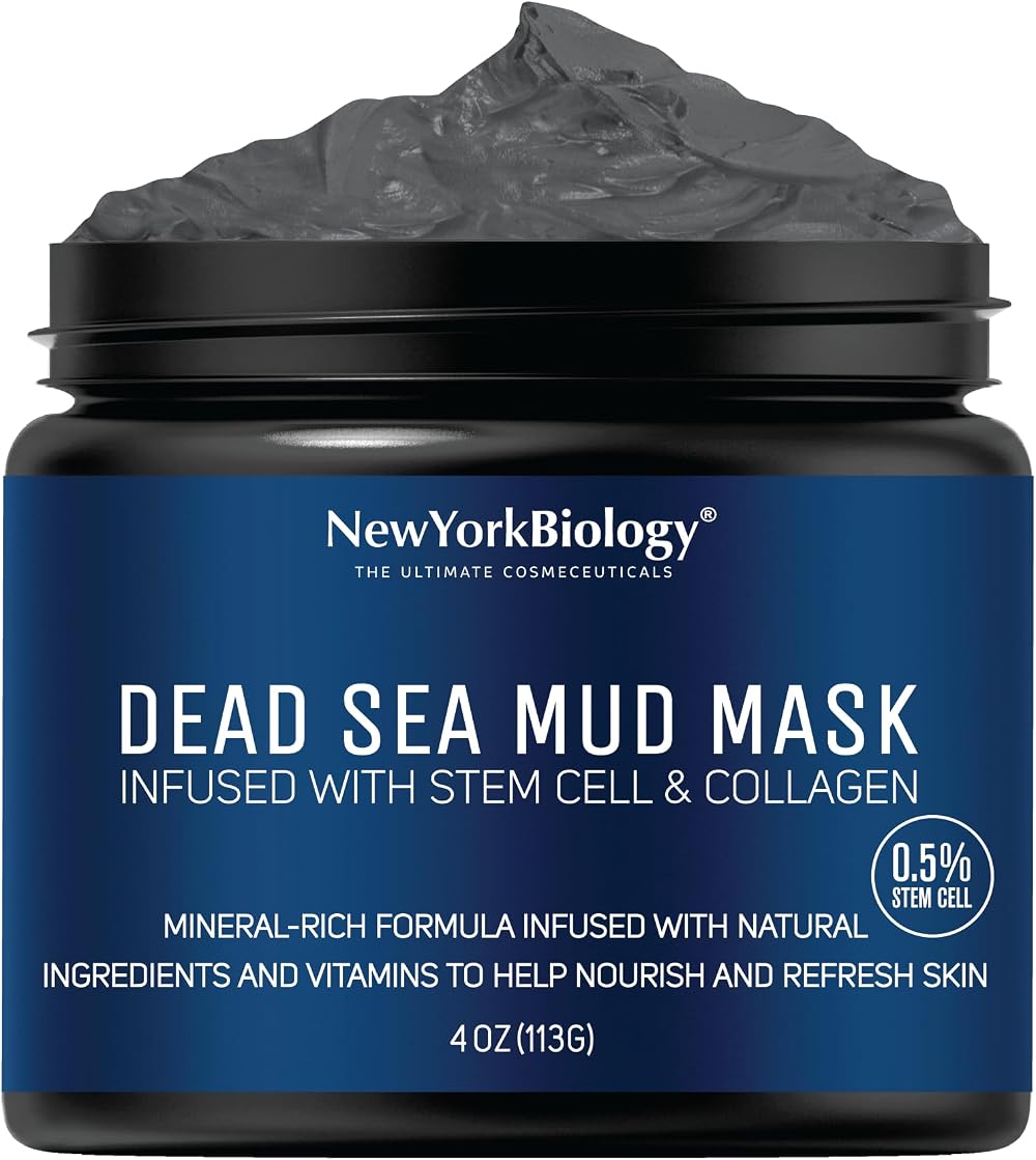 New York Biology Dead Sea Mud Mask with Stem Cell Collagen 113 g