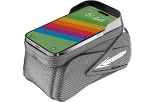 ASKGO Electric Bike Frame Bag, Waterproof Bicycle Storage Bag, Easy to Install & Detach, Ideal for Phones, Tools & Essentials