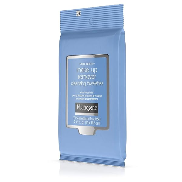 NEUTROGENA MAKE-UP REMOVER CLEANSING TOWELETTES, 7 COUNT, PACKAGING MAY VARY