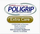 Super Poligrip Extra Care Zinc Free Denture Adhesive Cream 2.2 oz Pack of 4 view 8