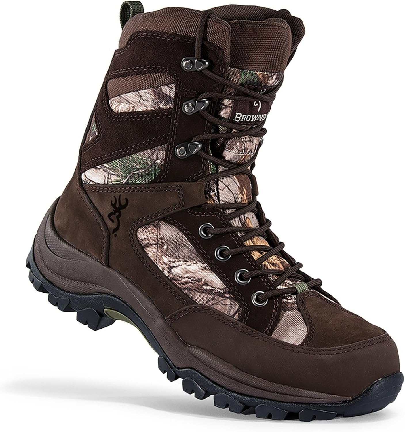 Browning Mens Buck Pursuit 8in Oxford Hunting Boots 400g