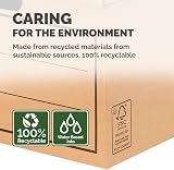 BANKERS BOX 10 Multi-Use Storage Box with Lids Brown W32.5xH28.5xD39cm view 6