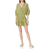 Ramy Brook Women's Melanie V Neck Embellished Mini Dress