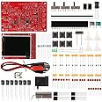 DSO 138 DIY Oscilloscope Kit Opening Source 2.4" TFT 1MSPS Digital Oscilloscope Kit with DIY Parts & Probe, Handheld Pocket Sized 13803K, SMD Electronic Learning Set