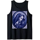 Mater Dolorosa Our Lady of Sorrows Mother Mary Catholic Tank Top