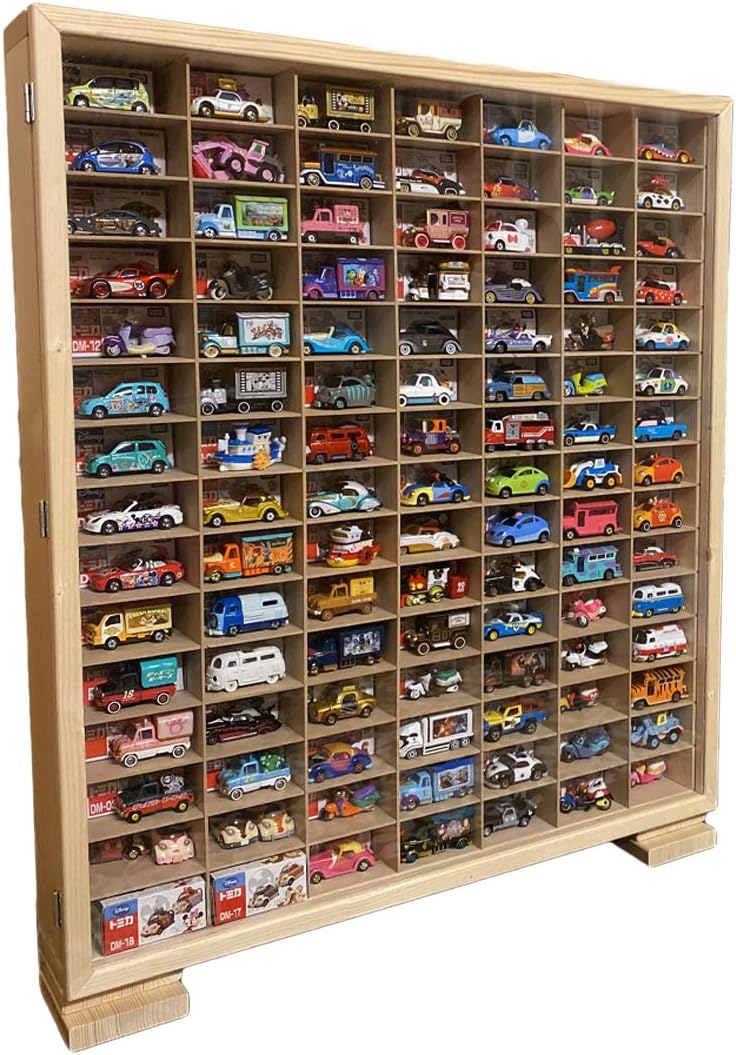 トミカケース15 7マス 最大210台収納可能 コレクションケース トミカ50周年記念 ホビー 通販 Amazon Co Jp