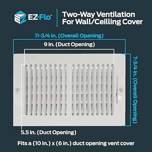 11 x 7 wall register