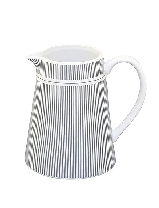 Krasilnikoff - Jarra para leche (fina), diseño de rayas ...