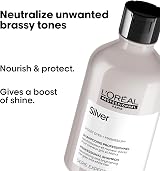 L’Oréal Professionnel Serie Expert Silver Shampoo 300 ml for Grey White Blond view 2