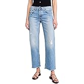 ASKK NY Women's Low Rise Straight Jeans
