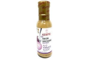 Kewpie Japanese Salad Dressings 8oz (236mL), 1 Pack (Onion with Garlic)