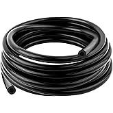 10Ft Automotive Silicone Vacuum Hose Replacement,ID 1/8″(3mm) Vacuum Lines Automotive for Transporting Water and Air,Max 130P