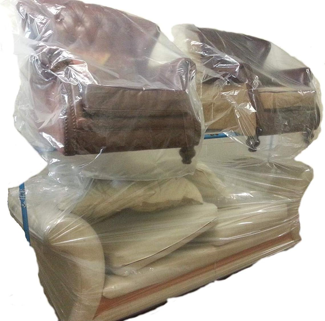 Chair Footstool Storage Sofa Furniture Settee Chair Dust Small Storage Moving Removal Cover Bag (1x Sml, Med, Lrg)