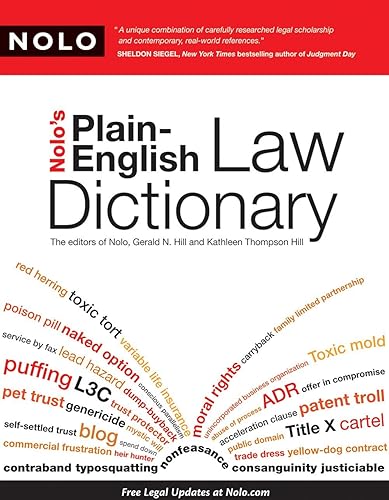 Download Nolo's Plain-English Law Dictionary PDF