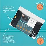 Koo-Di Oopsie Do Do Baby Car Seat Protector & Pushchair Liner Black XL view 6