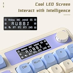 AULA S99 Pro Wireless Keyboard, Display Screen