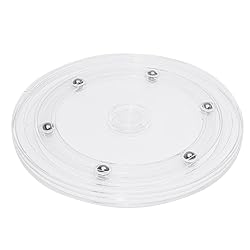 Murtenze 2Pcs 6 Inch Acrylic Turntable