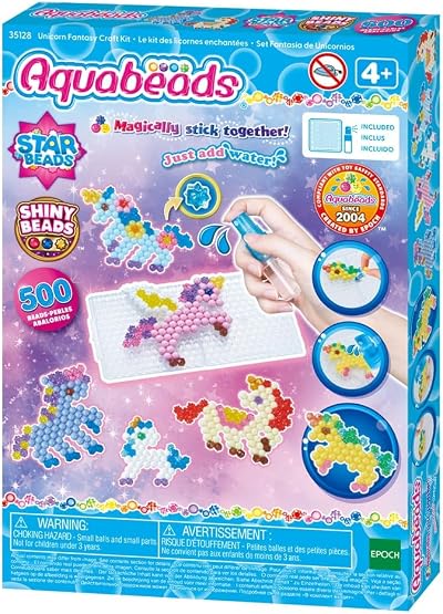 Aquabeads Unicorn Fantasy Craft Kit 35128 Bead Activity Toy Brand New