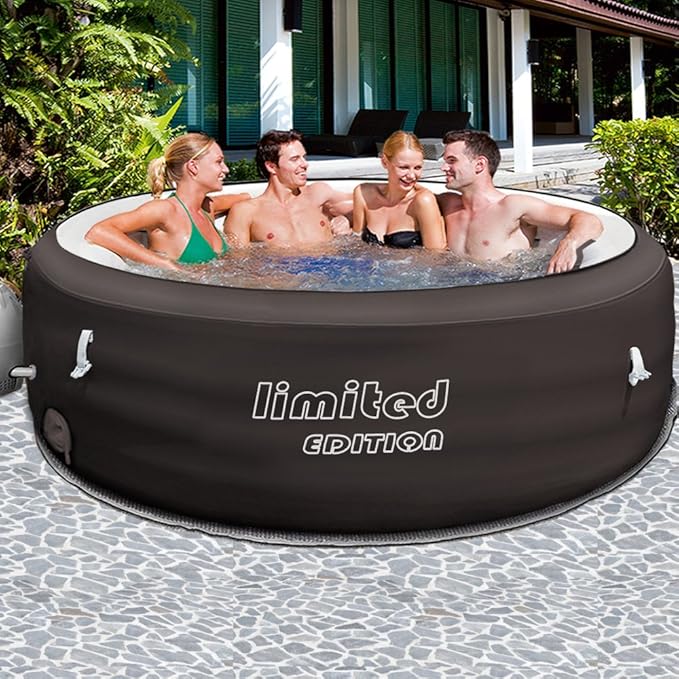 Bestway Lay-Z-Spa Limited Ø 196cm mit Filterpumpe - Whirlpool beheizter Pool Outdoor
