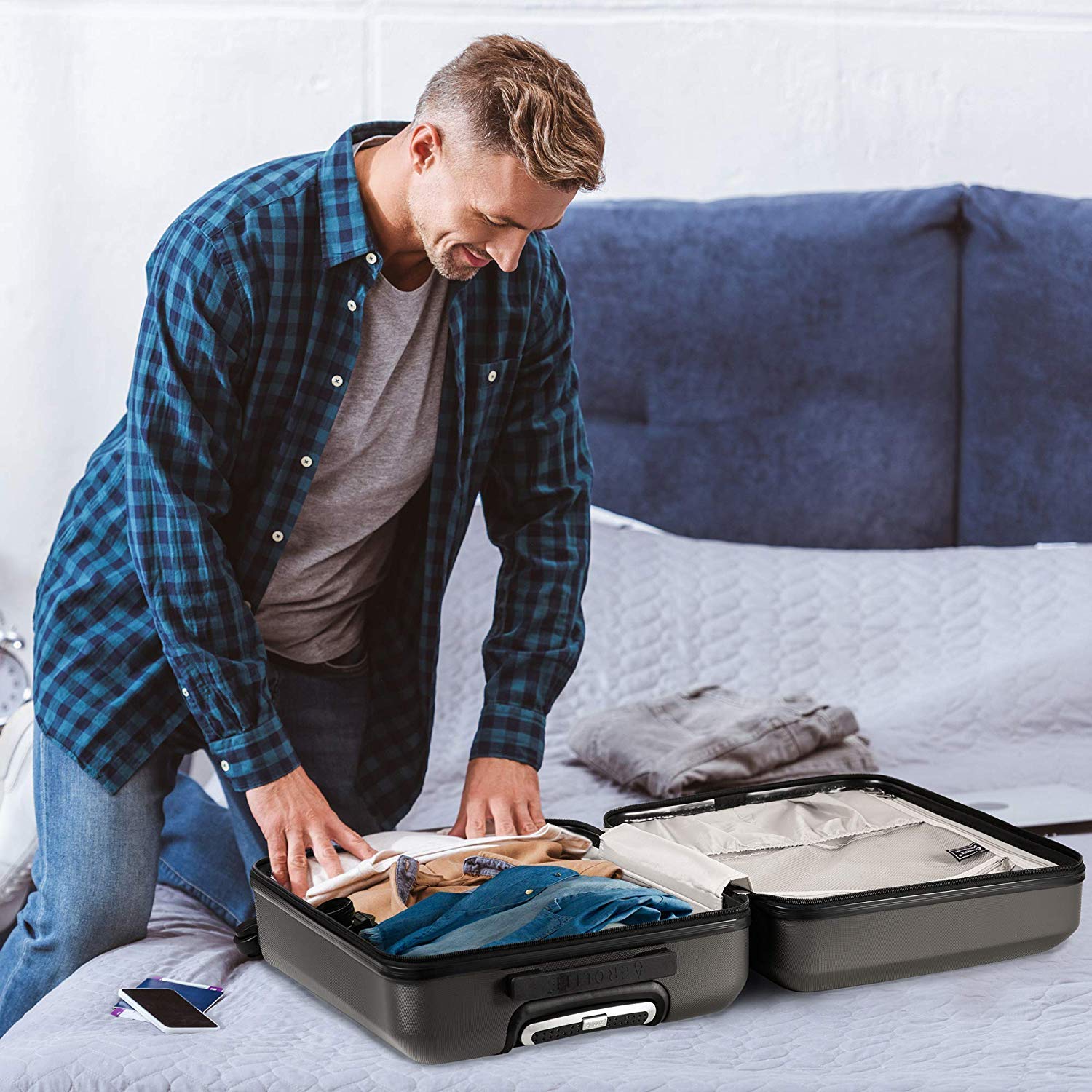 aerolite lightweight abs hard shell