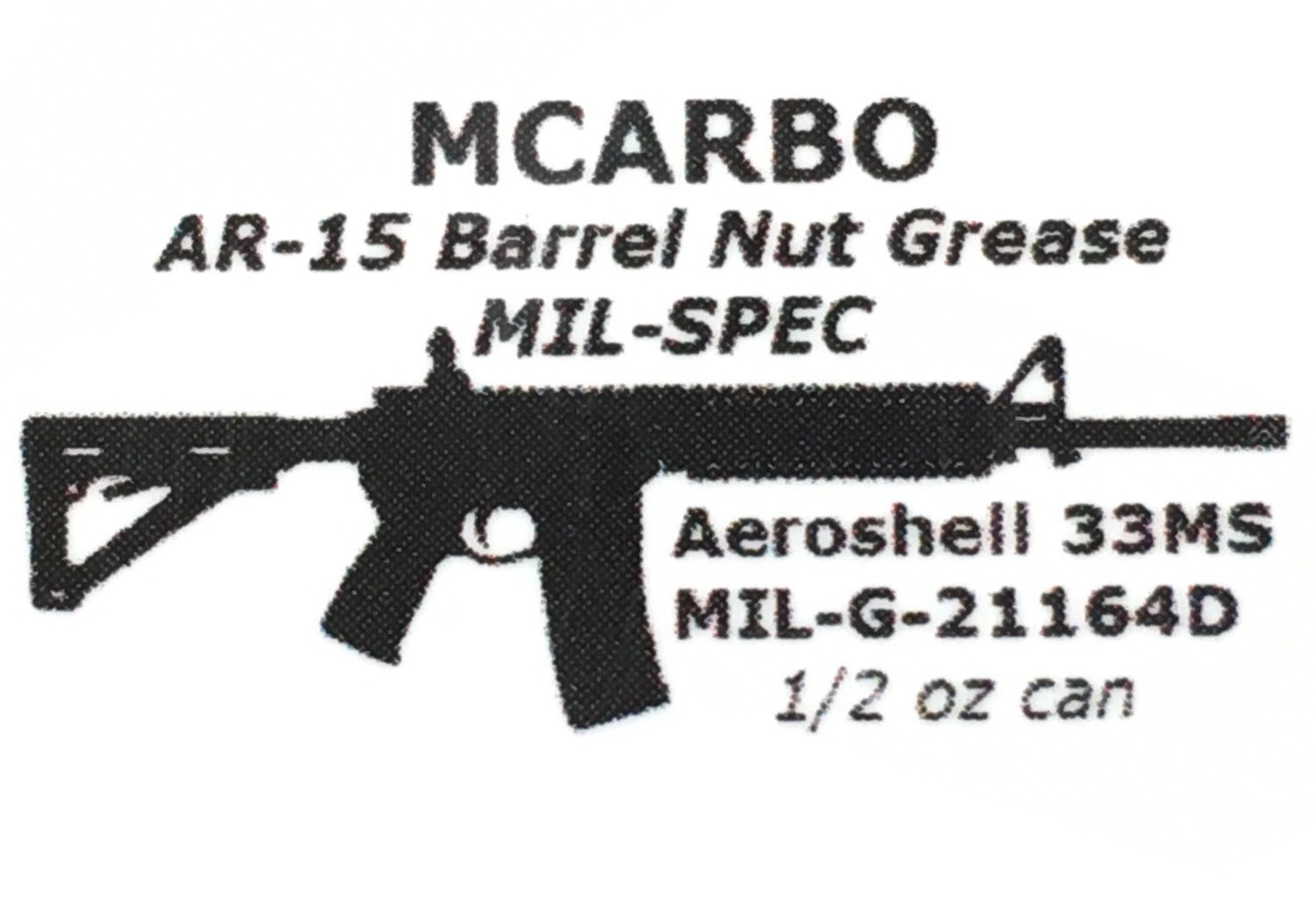 Aeroshell 33ms / MILG21164D / MILSPEC Barrel Nut Thread Grease + 1