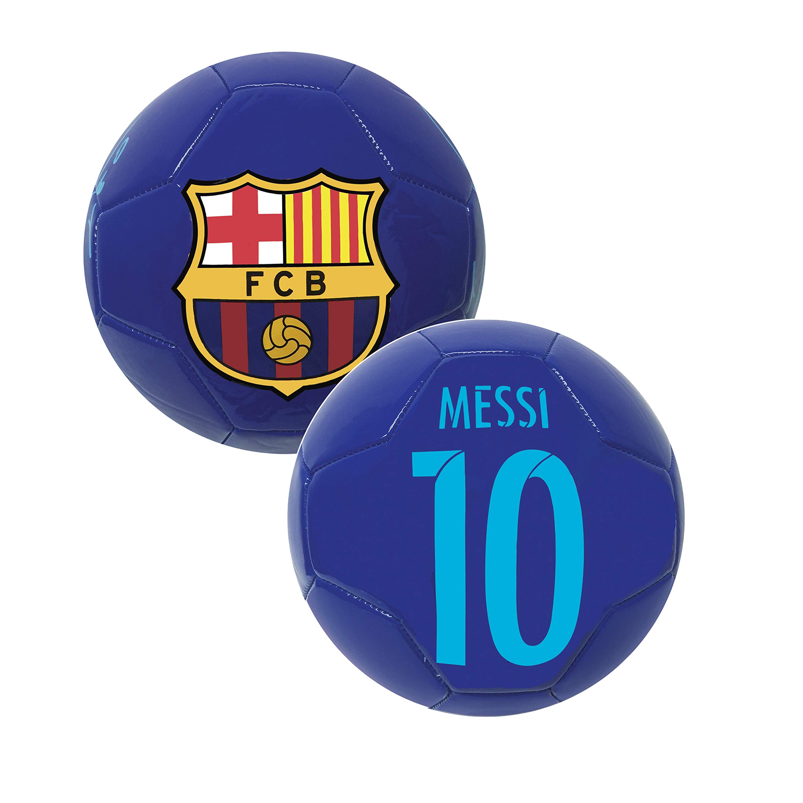 Photo 1 of UniFan Barcelona Messi Soccer Ball Size 2, Licensed Lionel Messi Signature Ball