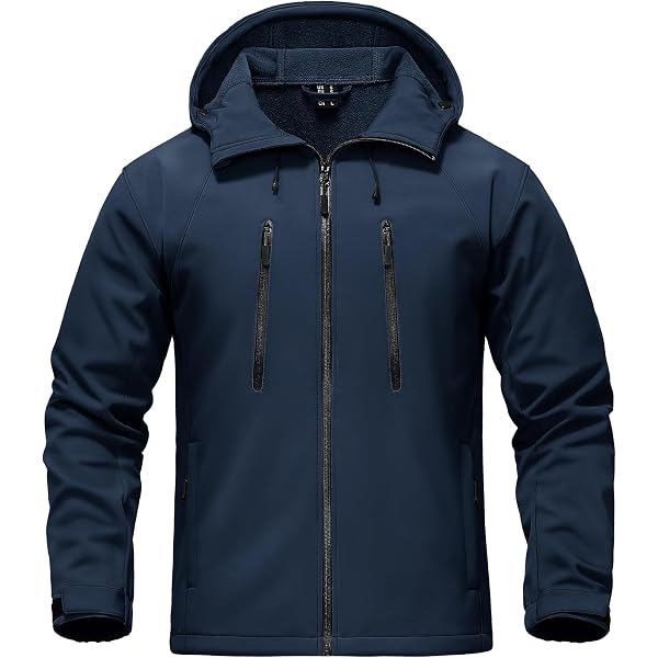 Amazon.com: CJQJPNZ Navy Blue Soft Shell Military Jacket Men