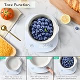 arboleaf Digital Kitchen Scale 10kg USB Rechargeable with App view 5