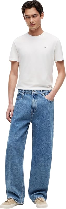 Homme TJM Xslim 2pack Jersey Tee Ext Dm0dm20687, Multi (Ecru/Ecru), 4XL — photo 6 sur 6
