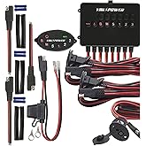 Yak-Power 12V Complete Digital Switching System Kit for Kayak Electronics | Plug-and-play complete 12V switching kit for kayak install, LED indicators, fused circuits, all components included