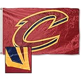 WinCraft Cleveland Cavaliers Applique and Embroidered Flag