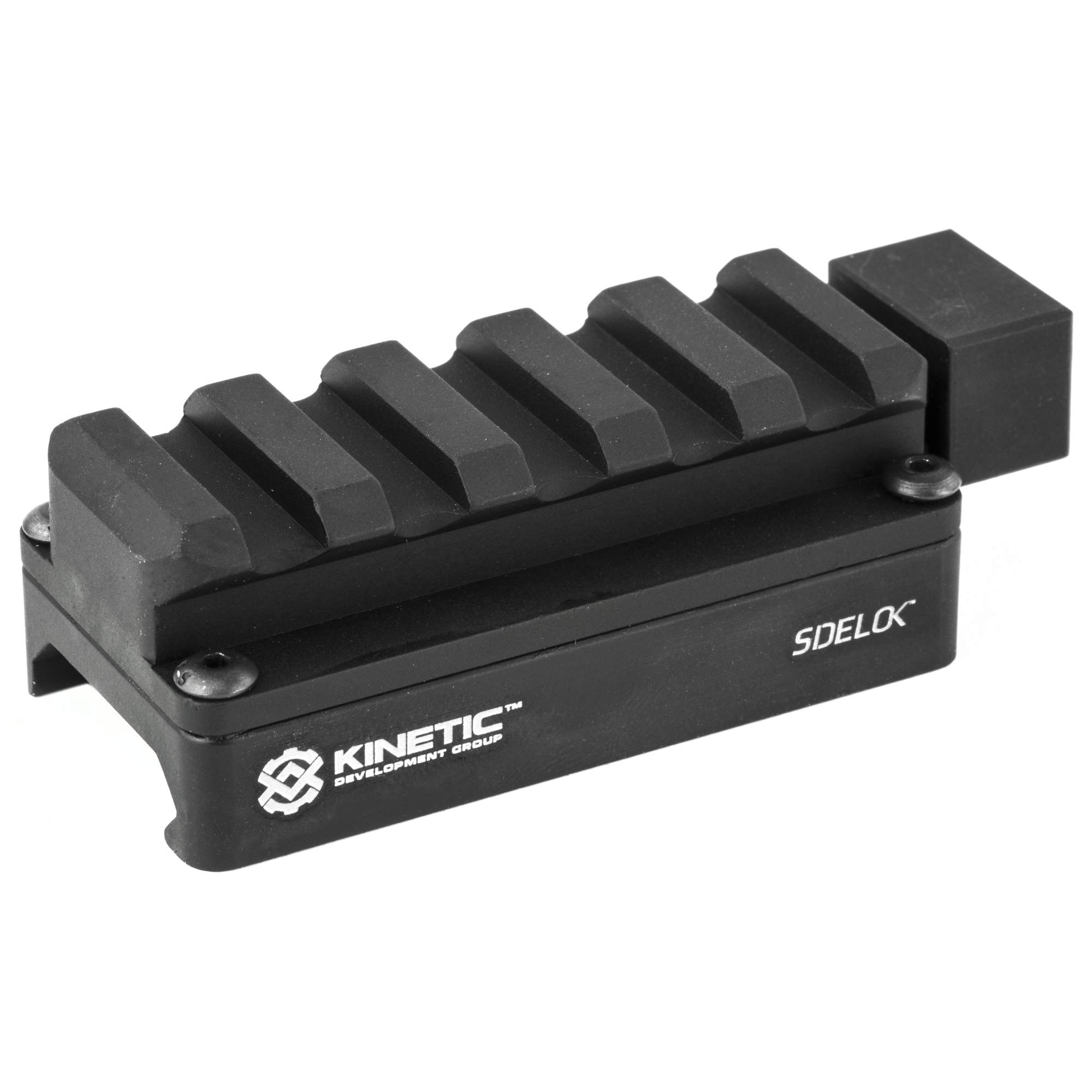 Kinetic Development GroupKDG SIDELOK RMR Mount Black Finish - True Quick Detach, Return to Zero, Red Dot Mount