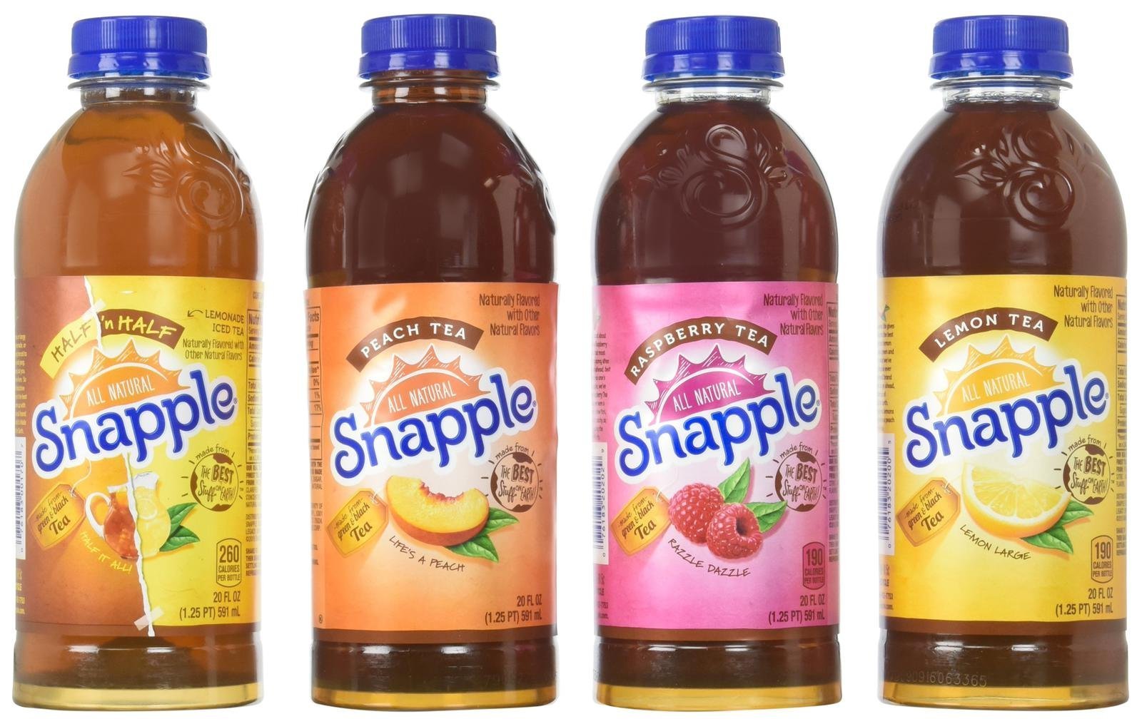 Snapple Variety Drinks, 20Ounce Bottles (Pack of 24