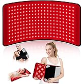 Puroth Red Light Therapy Mat for Body 24"x12" with 242 LEDs (726 Chips), 660nm Red and 850nm Near Infrared Light Therapy Pad, 3 Modes, 5 Brightness Levels for Back Waist Legs Abdomen Knee Shoulders