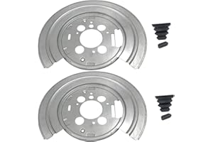 MOCW 924-685 Rear Brake Backing Plate Compatible with Dodge Ram 1500 2006-2012 Durango Chrysler Aspen 2007-2009 4.7L 5.7L V8,