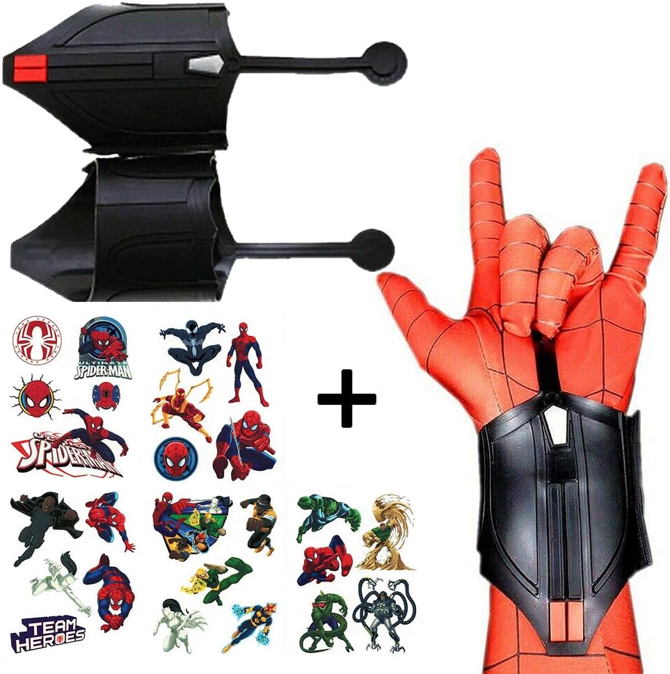 Aurora Originals Spider-Man Toy Web Shooter, Kids Slinger Cosplay Roleplay for Boys