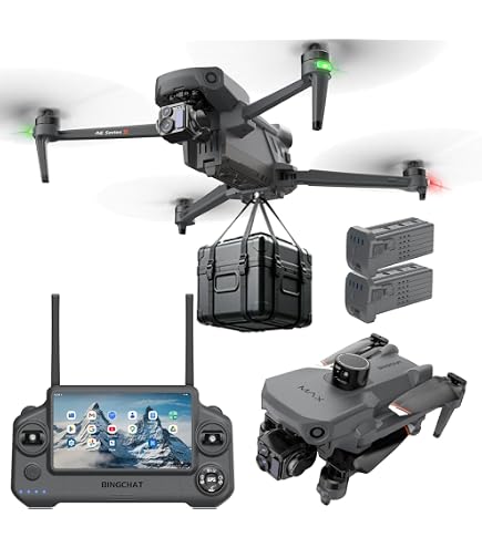 Amazon.com: Cyaxzolp AE86ProMax+Drones with Camera for Adults 4K