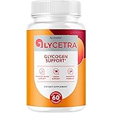 Glycetra Capsules - Official Advanced Glycogen Support Formula Vitamin Supplement Pills - Maximum Strength, Natural Glycetra for Overall Health & Wellness, 60 Capsules for 1 Month