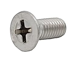 FixtureDisplays® 10-32 X 1/2" Stainless Flat Head
