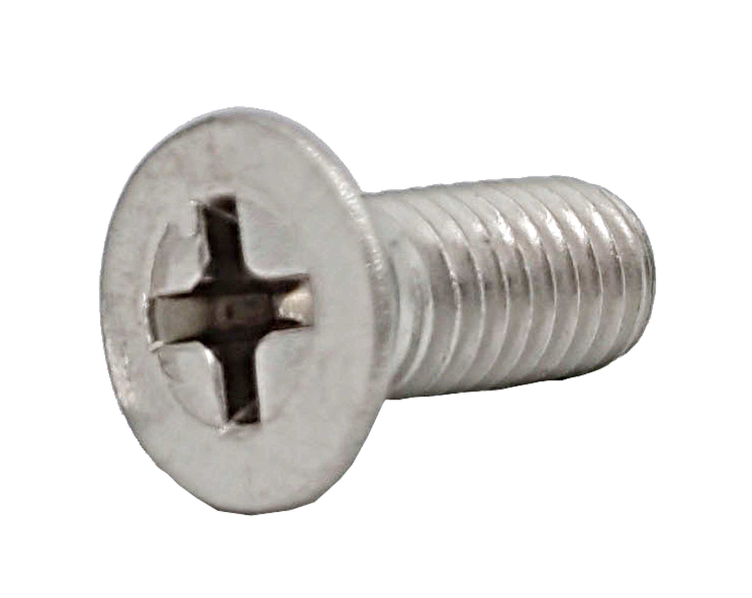 FixtureDisplays® 10-32 X 1/2" Stainless Flat Head