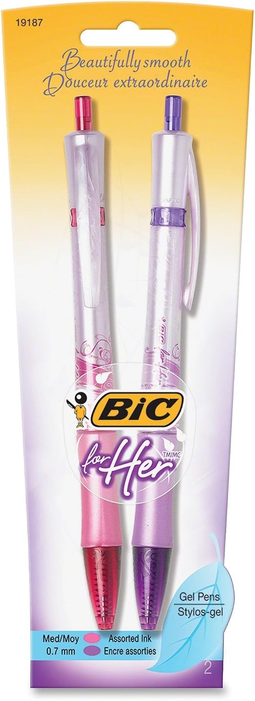 Bic BIC for her Fashion Gel 2pk rfhrap21 (070330191877)