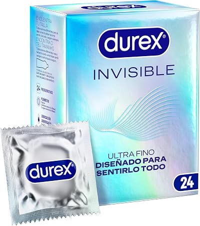 Durex Invisible Extra Sensitive Condoms 24 Units