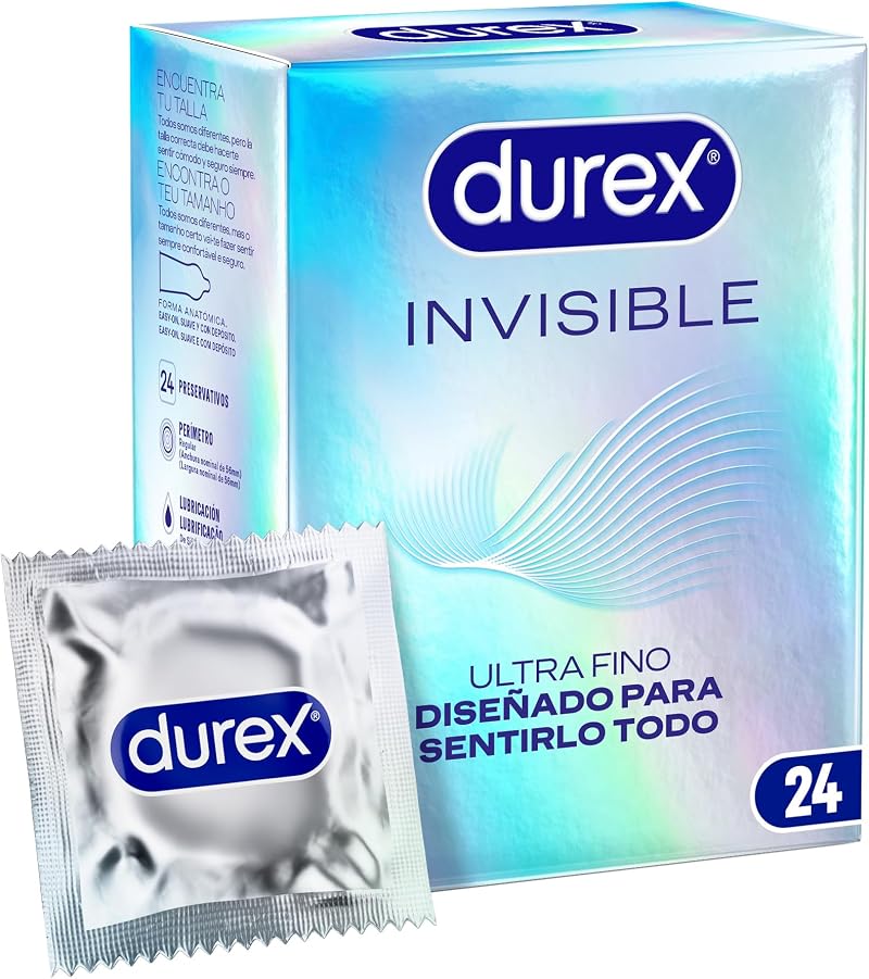 Durex Invisible Extra Sensitive Condoms 24 Units